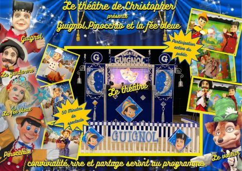 Guignol, Pinocchio et la fée bleue